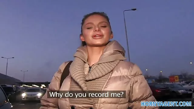 Young slut woke up the guy and arranged a porno douche public wild fuck with him
