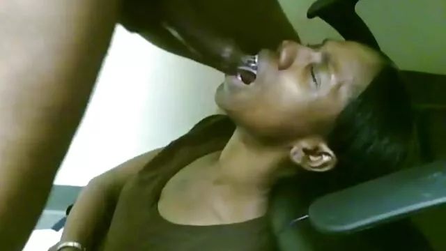 Mature lady sucks dick from a hole in the wall and jerks off her pussy on porno dans douche the toilet
