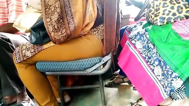 Young German woman is not averse to sexually naughty in the toilet of a regular store video sex douche